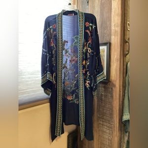 Kimono - Johnny Was - Navy - Size XL